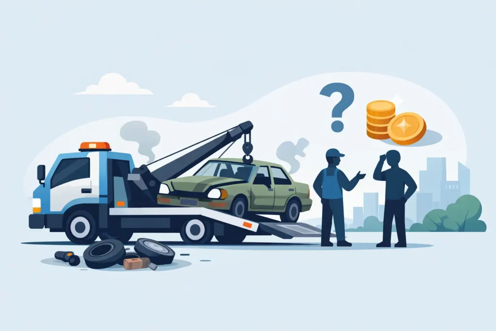 Free Towing for Scrap Cars: Is It Really Free?