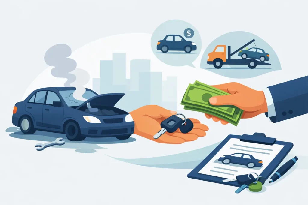 How to Sell a Non Running Car for Cash Today