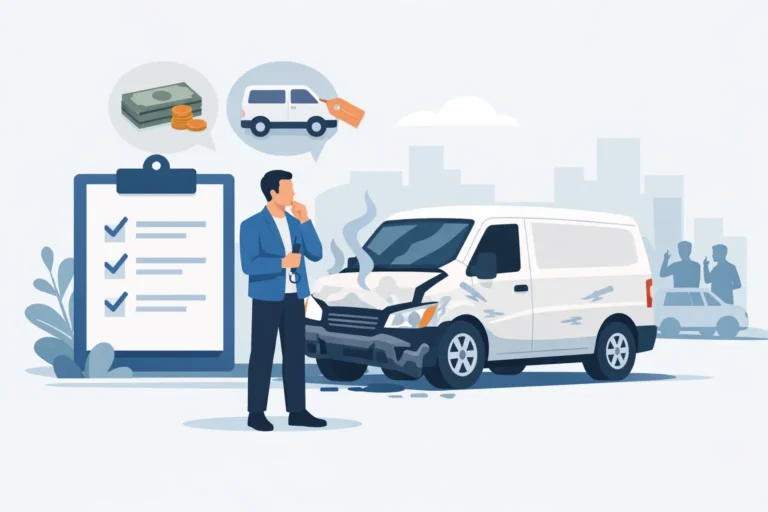 Can I Sell a Damaged Van? Yes, Here’s How