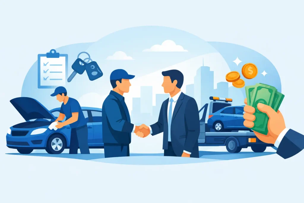 How to Prepare a Car Pickup and Get Paid Fast