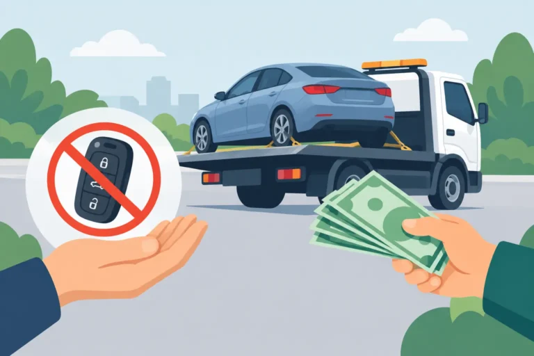 How to Remove a Car Without Keys and Get Paid