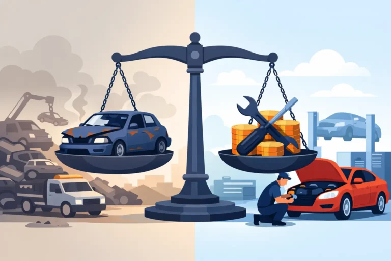 Scrap Car Versus Repair - Which Pays Off?
